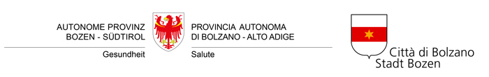 Unterstützung durch die Autonome Provinz Bozen und Gemeinde Bozen