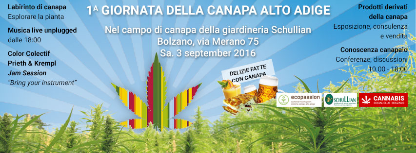 Prima Giornata della Canapa Alto Aidege